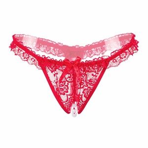 Music Legs Mesh and Lace Open Crotch Boxer Panty